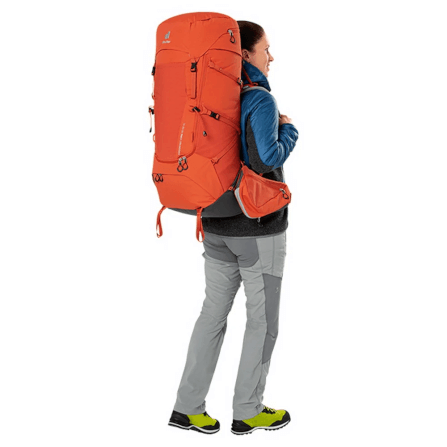 กระเป๋าเป้เดินป่า Deuter Aircontact Core 55+10 SL -Chesnut-umbra_4